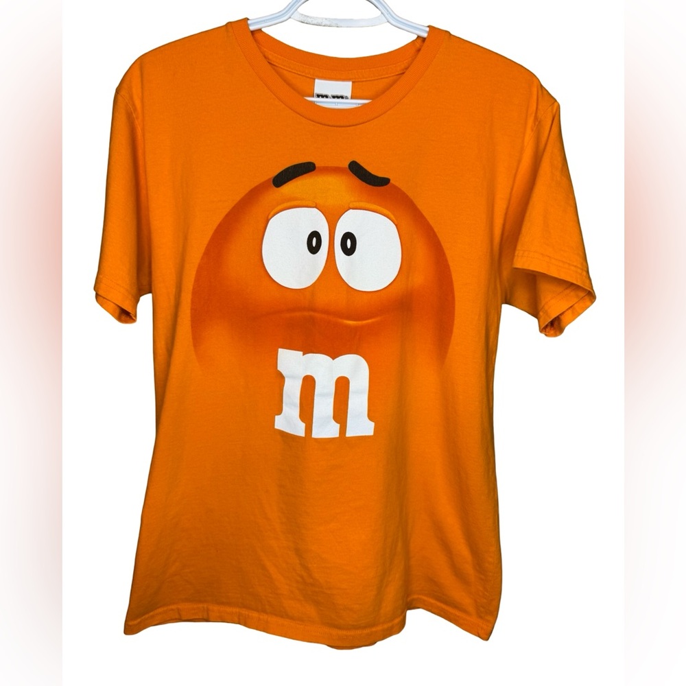 M&M'S Bold Orange Graphic Short Sleeve Tee